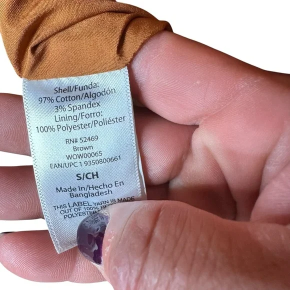 🔴 5 for $40 SALE! 
Free Assembly Orange Corduroy Lined Front Pocket Blazer sz S - Picture 9 of 13